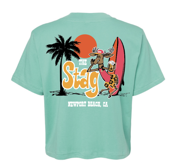 Stag Women's Green Summer Shirt