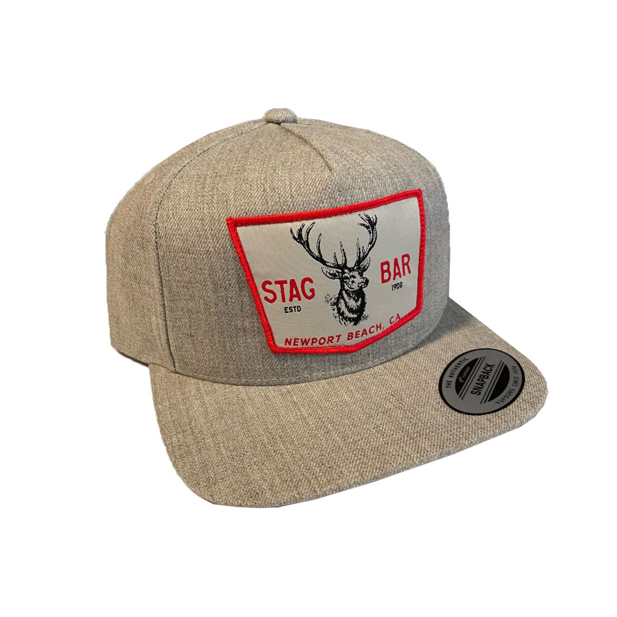 Gray Patch Hat