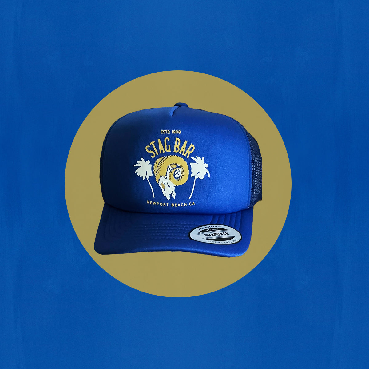 Rams & Stag Bar Trucker Hat