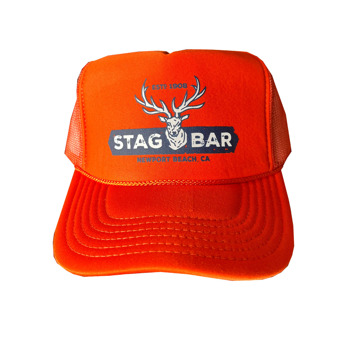 Stag Orange Trucker Hat